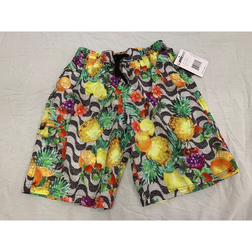 NWT NBN GEAR MENS SWIM SHORTS SIZE S